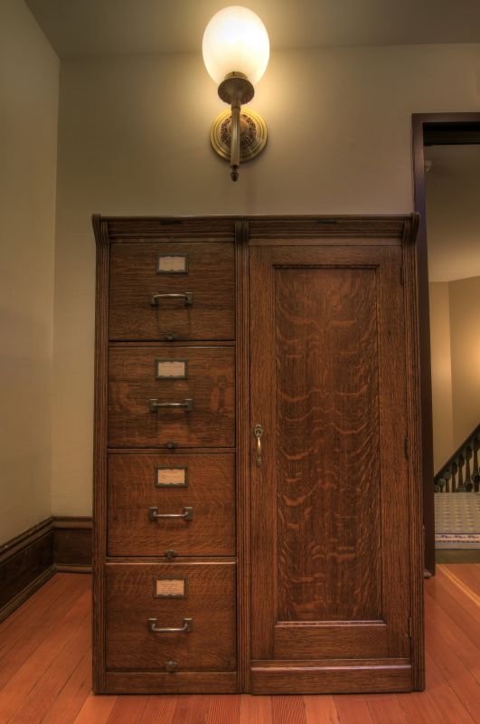 Oak Cabinet Repair